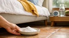 Metti un piattino di bicarbonato sotto il letto: ecco cosa cambia davvero per odori e umidità