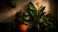 Effetto giungla in casa: 5 piante maxi per un salotto massimalista senza caos