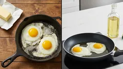 Burro o olio vegetale: come friggere correttamente le uova al tegamino?